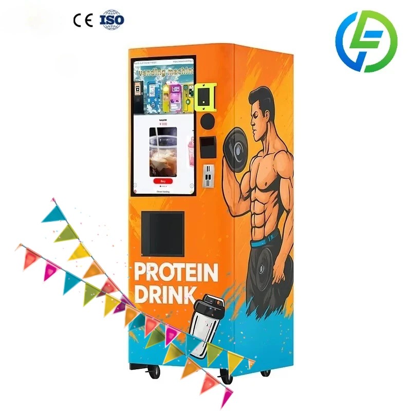 Nutrition Fitness - Máquina expendedora automática personalizada de proteínas,