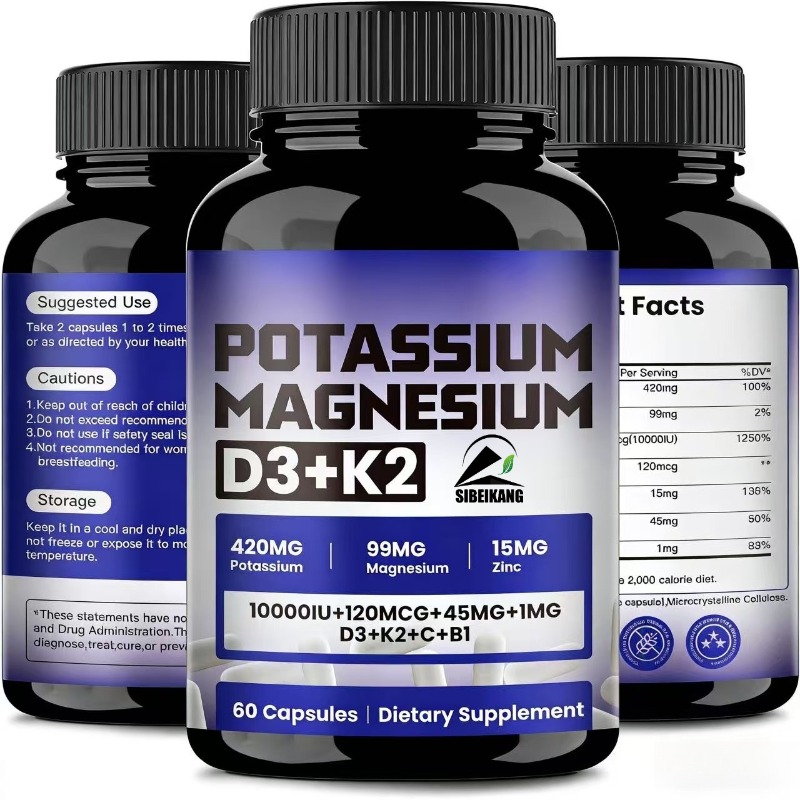 Las cápsulas de potasio, magne - Vitamin D3 K2 Drop reseña y precio