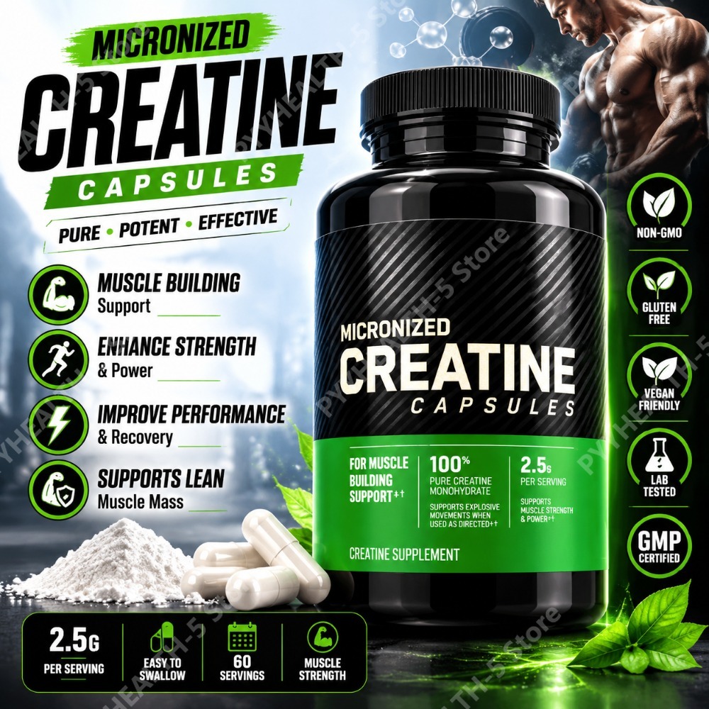 Cápsulas de Creatina 2.5g para - Nutrition Fitness reseña y precio
