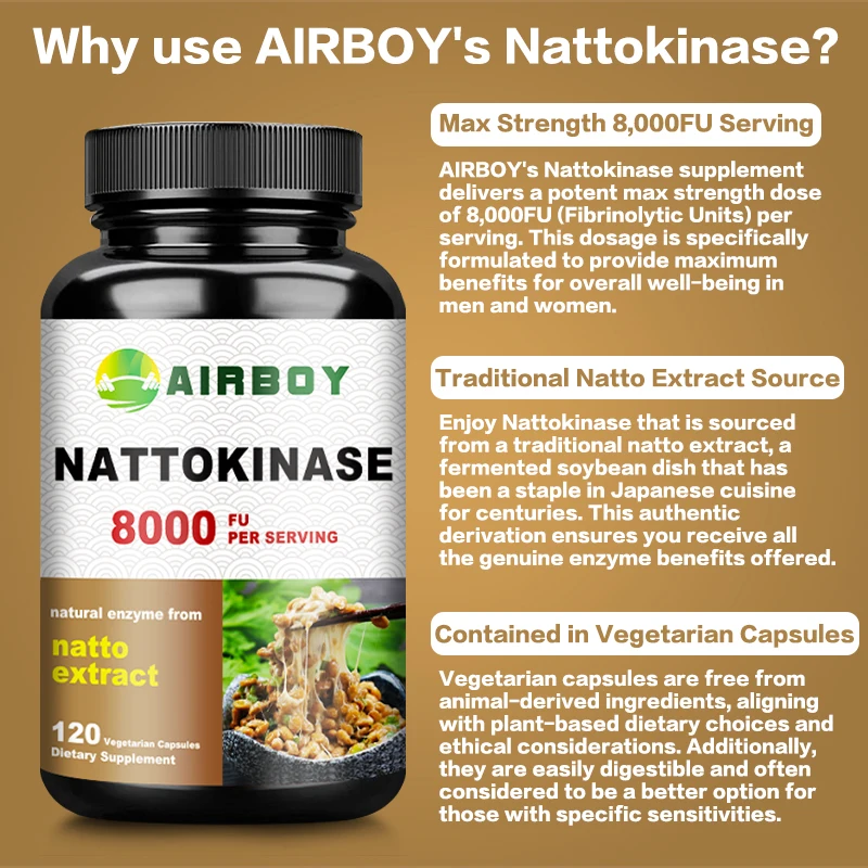 Nattokinase: mantiene el equil - Pre Workout Supplement reseña y precio