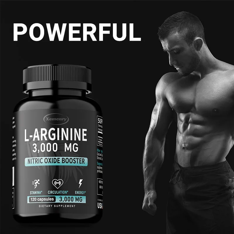 Suplemento de cápsulas de L-Ar - Pre Workout Supplement reseña y precio