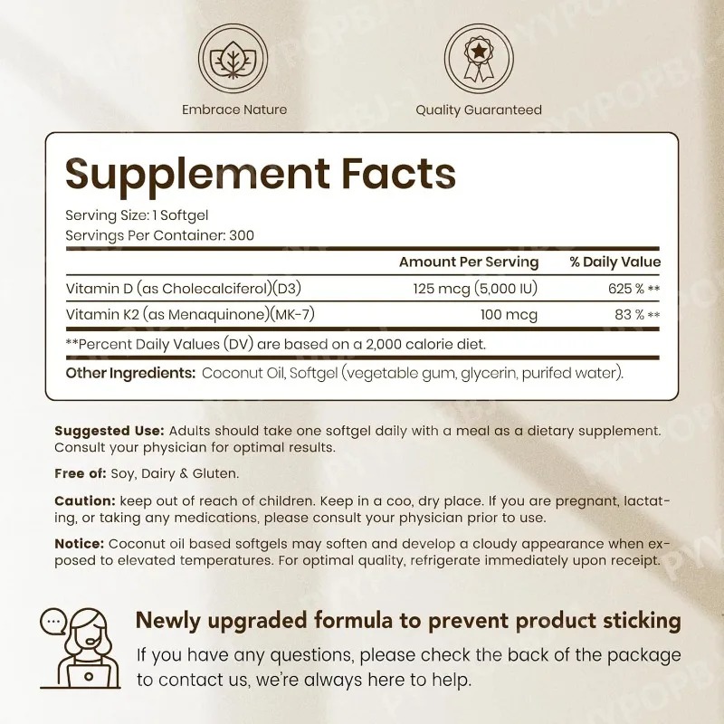 Cápsulas Blandas de Vitamina D - Vitamin D3 K2 Drop reseña y precio