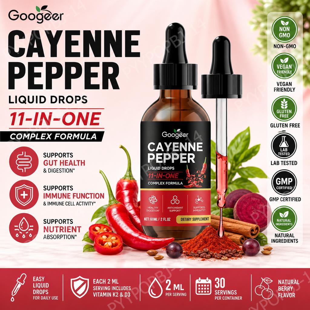 Gotas Líquidas de Pimienta Cay - Vitamin D3 K2 Drop reseña y precio
